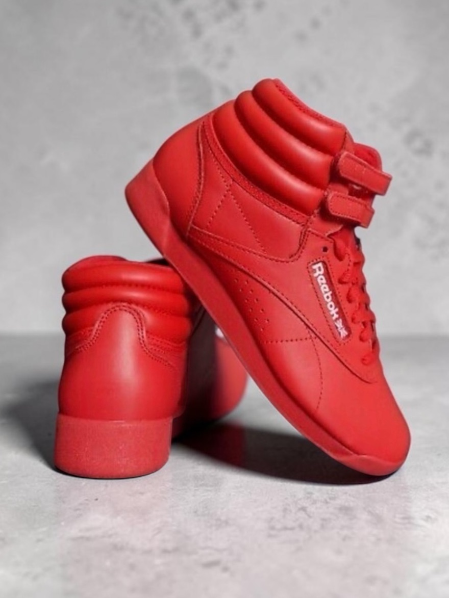 Reebok HiTop Freestyle Sneakers Lnib
